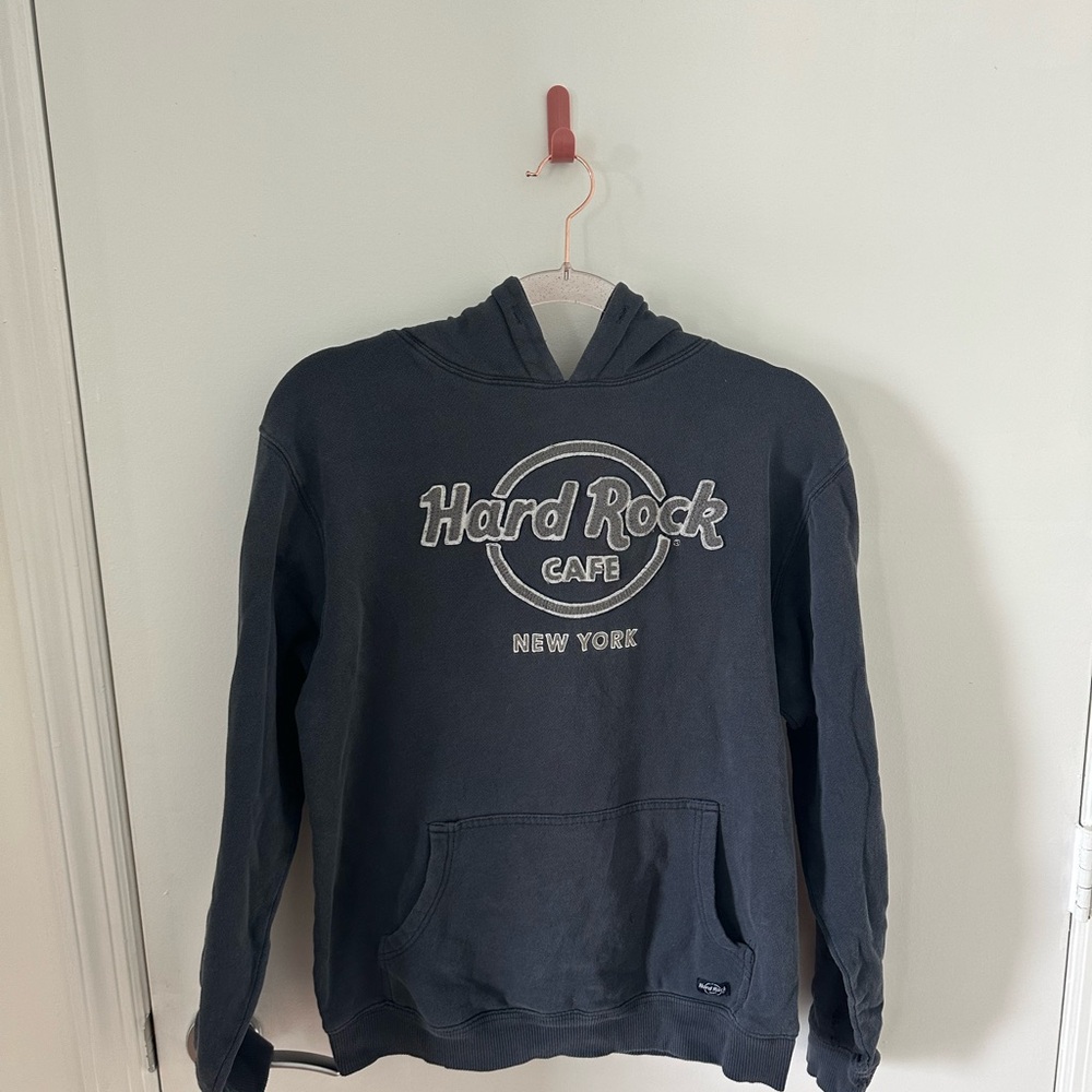 Hard Rock Cafe New York Navy Hoodie